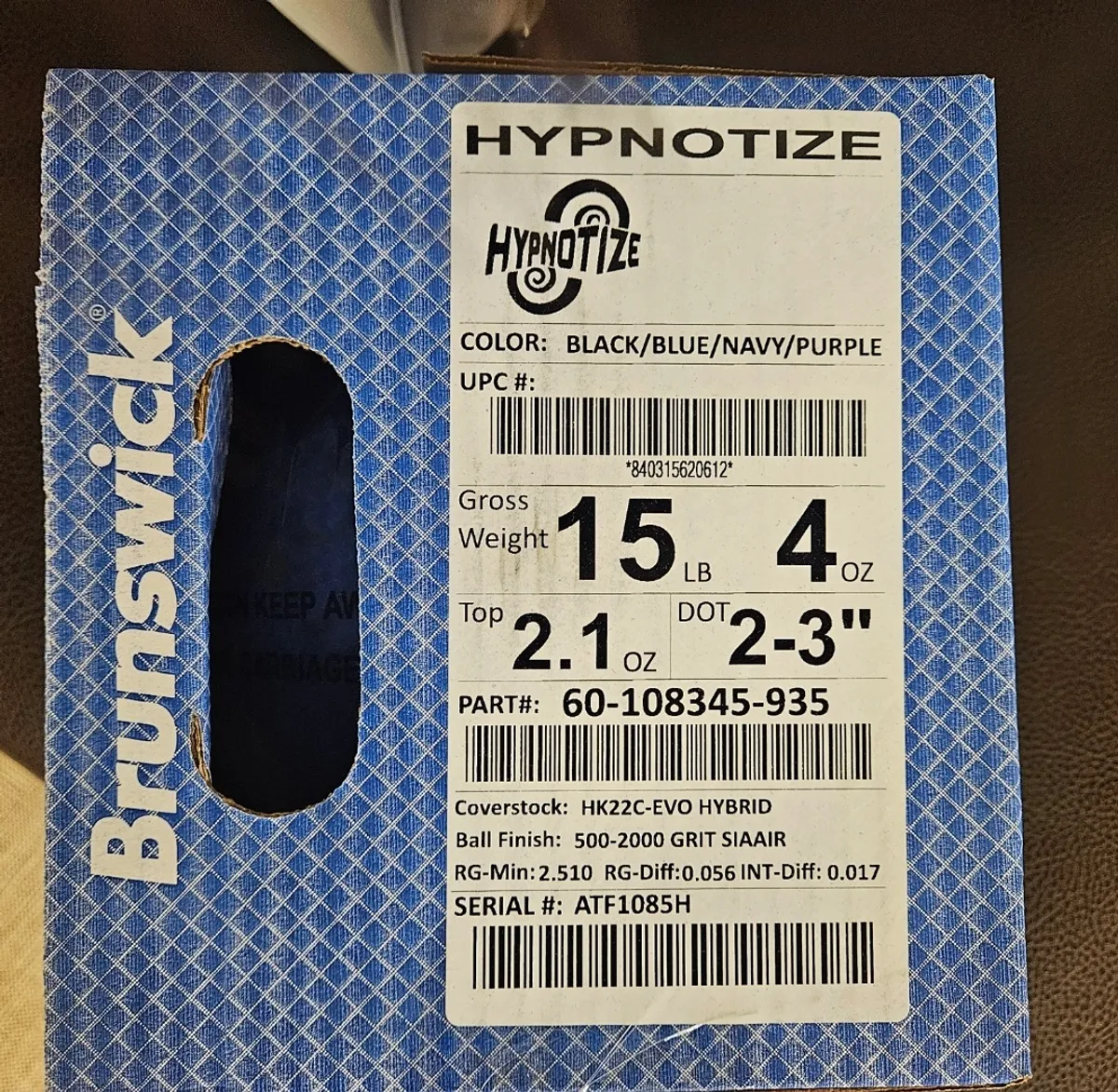 브런스윅 히프너타이즈15p 새볼(판매완료)