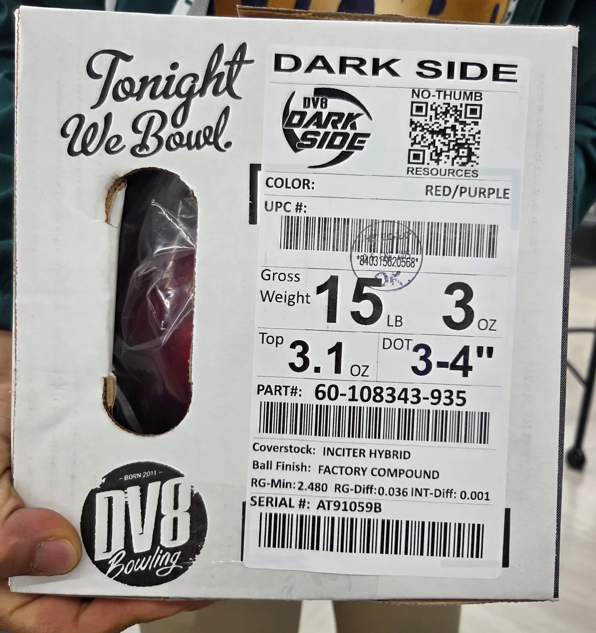 <새볼> DV8 다크사이드 15P