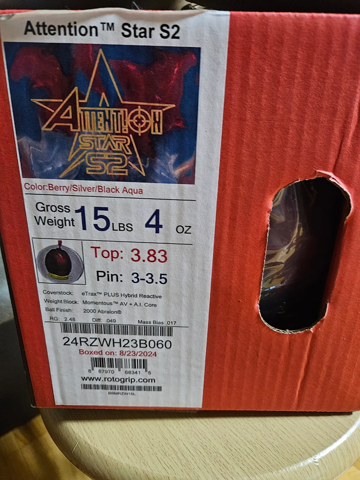 어탠션스타S2 15P