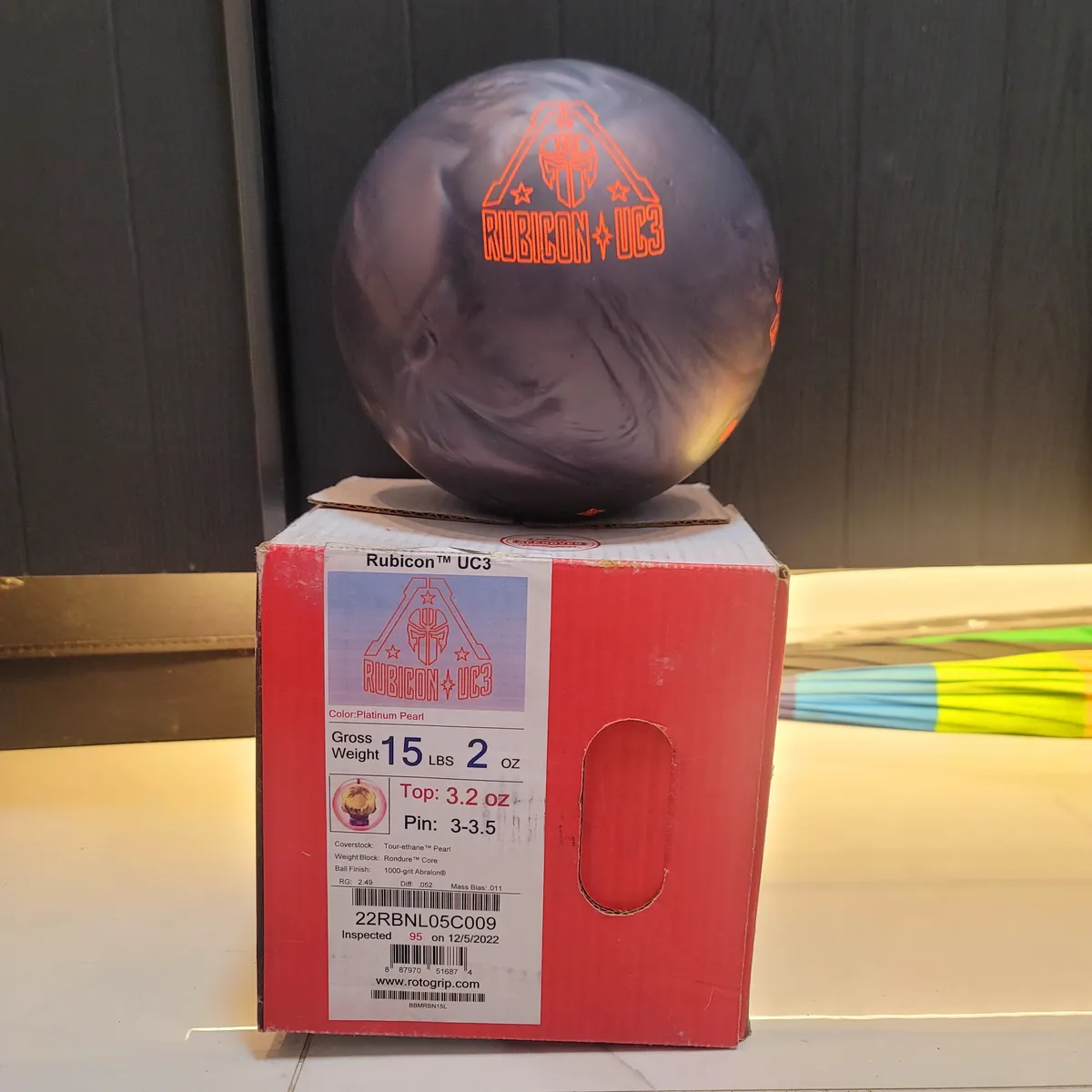 루비콘 RUBICON UC3 15파운드 새볼