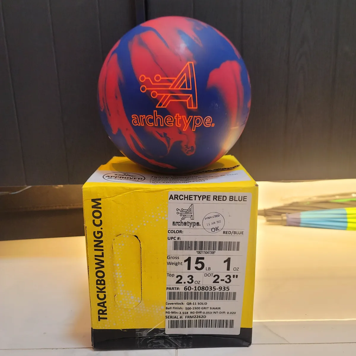 아키타입 레드 블루15파운드 새볼 archetype RED  BLUE