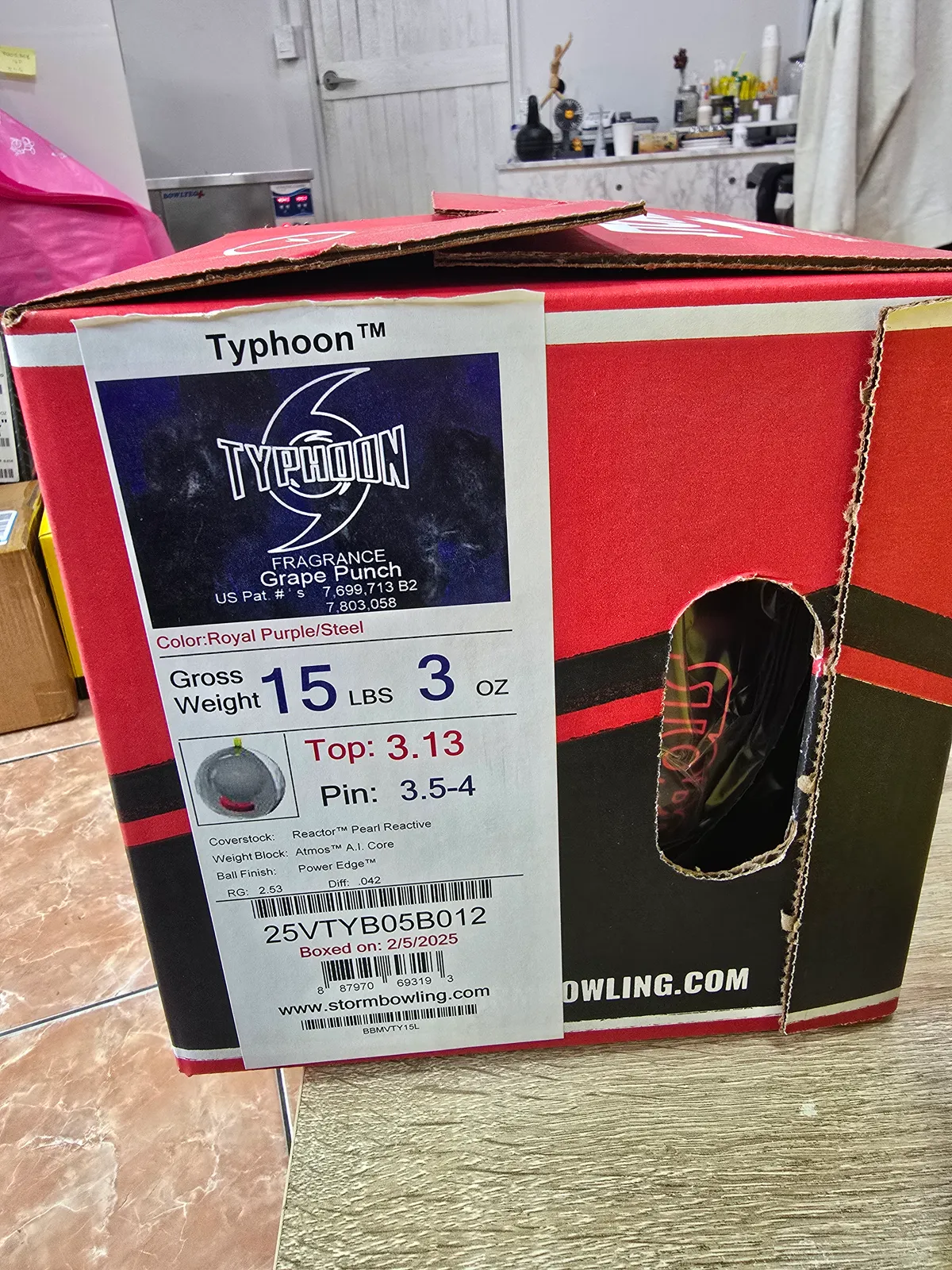 스톰타이푼15p판완