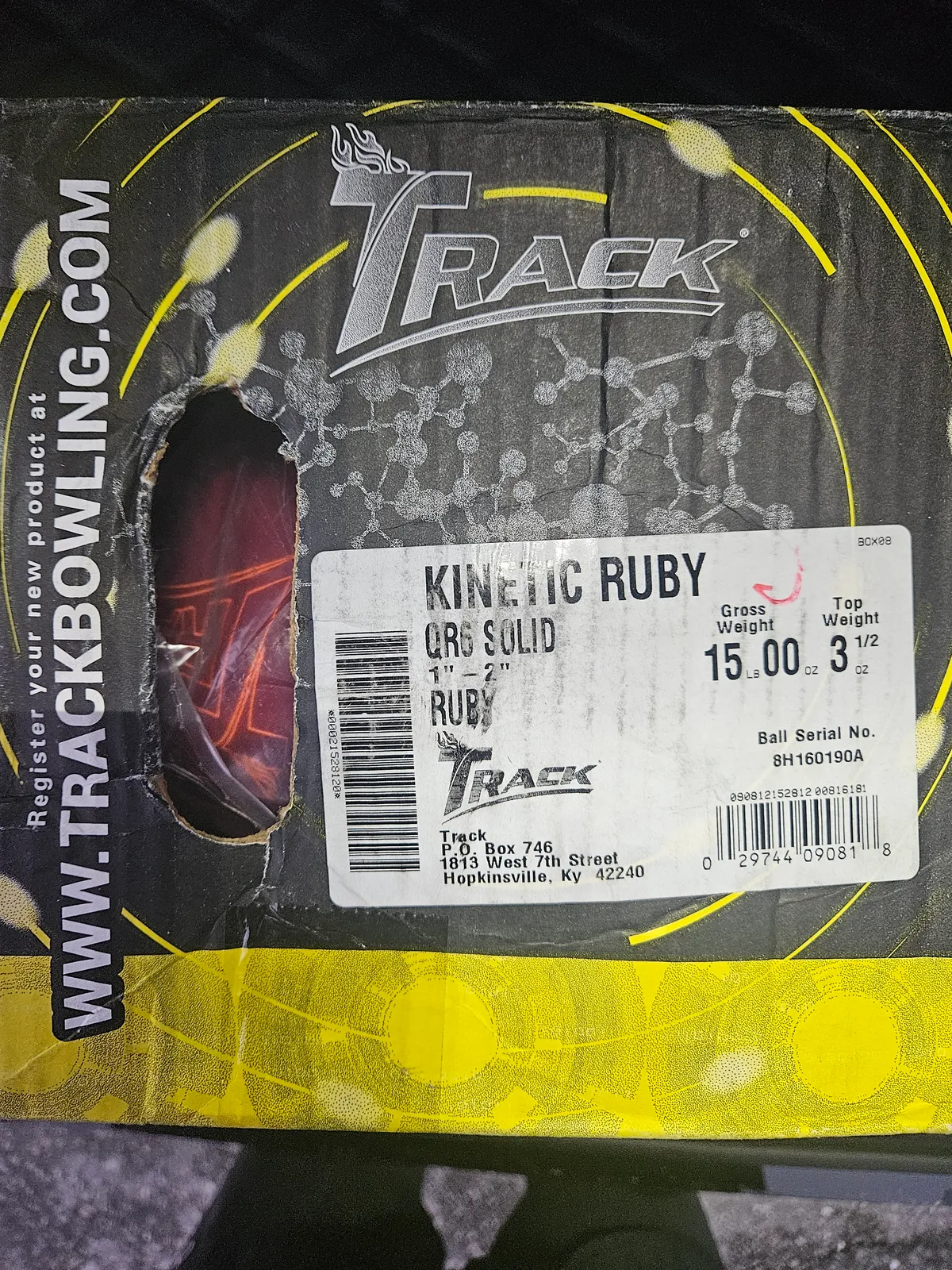 티샤크레드 / 키네틱루비 15파운드 새볼 팝니다 