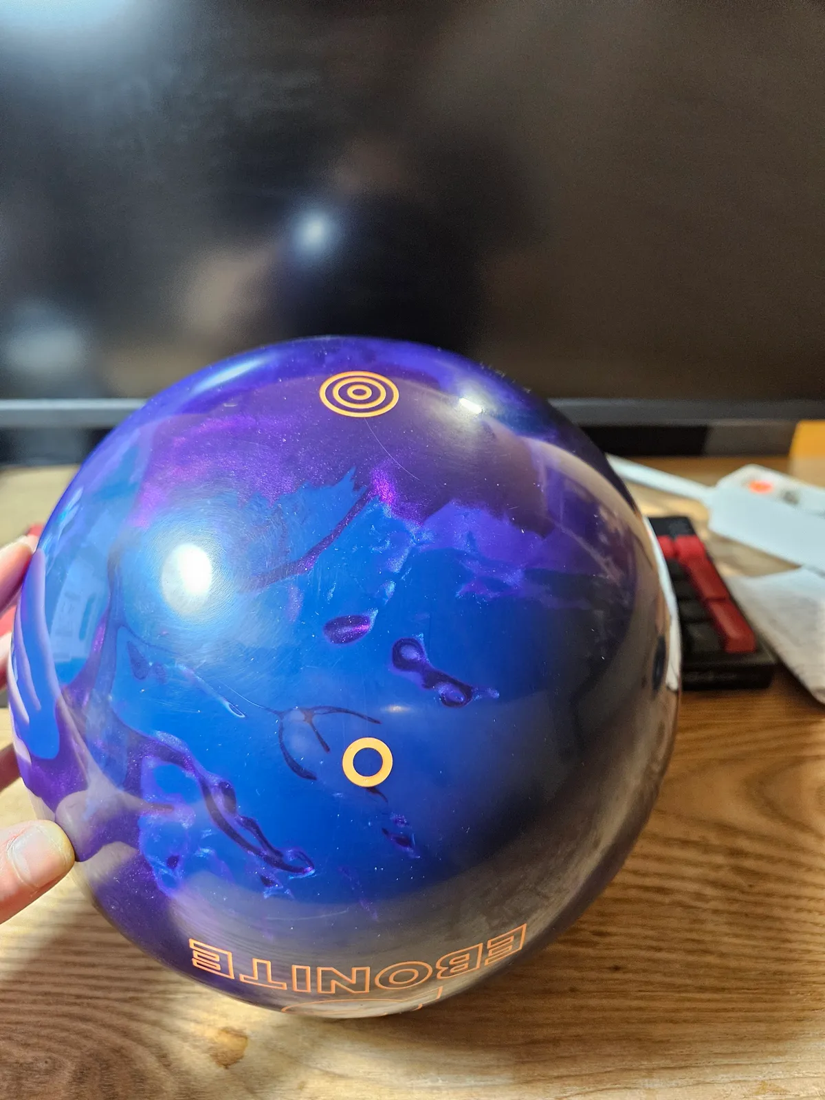 Ebonite 아이언 앵귤러 원 새 볼링공