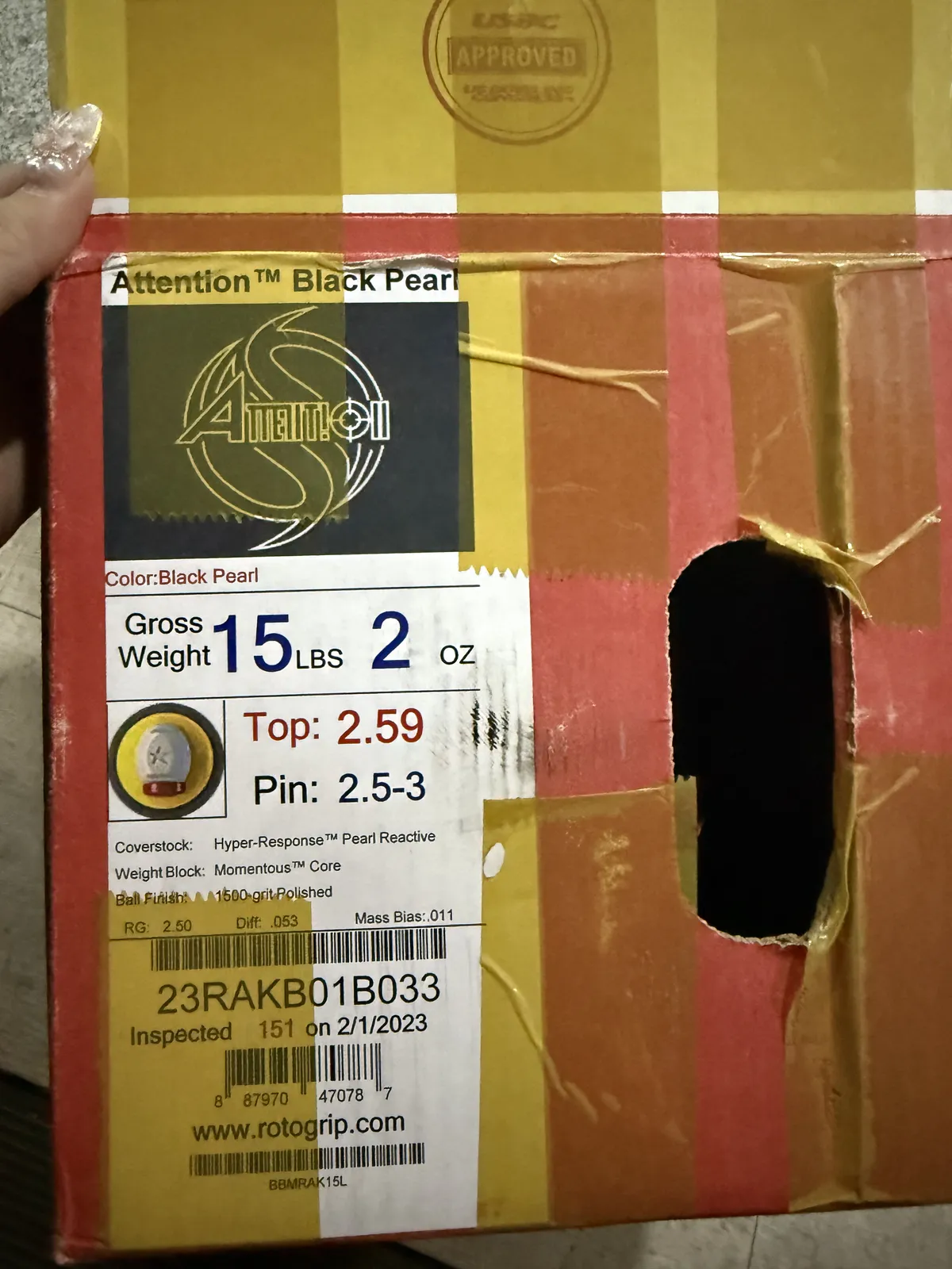 어텐션 블랙펄 15p