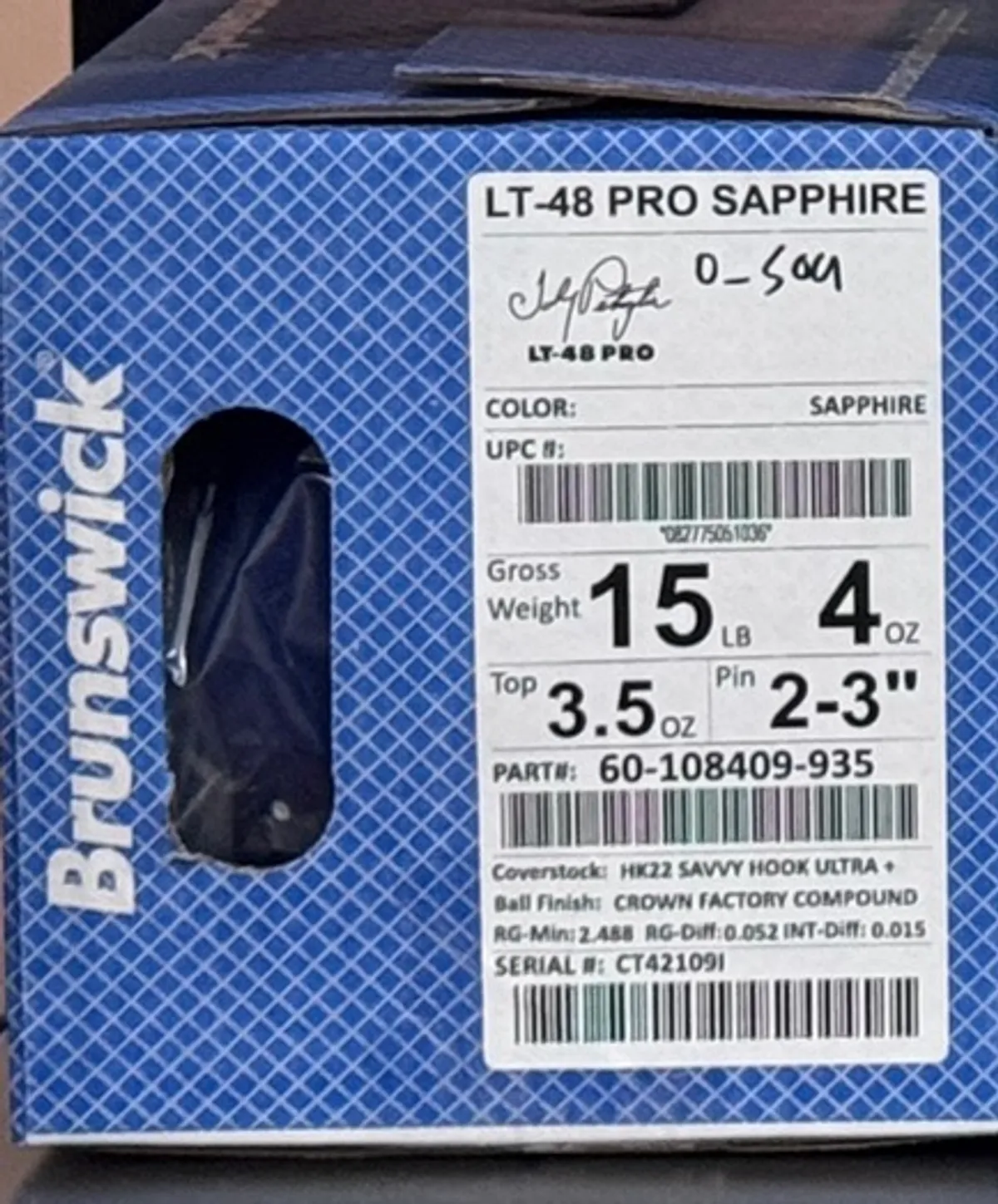 Lt-48 프로 사파이어 15p