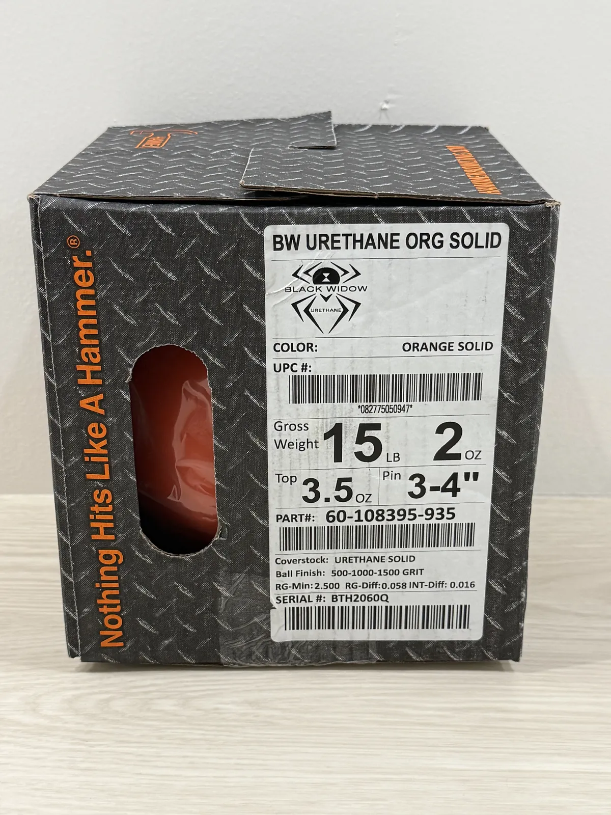 블랙위도우 오렌지우레탄 15p (판매완료)