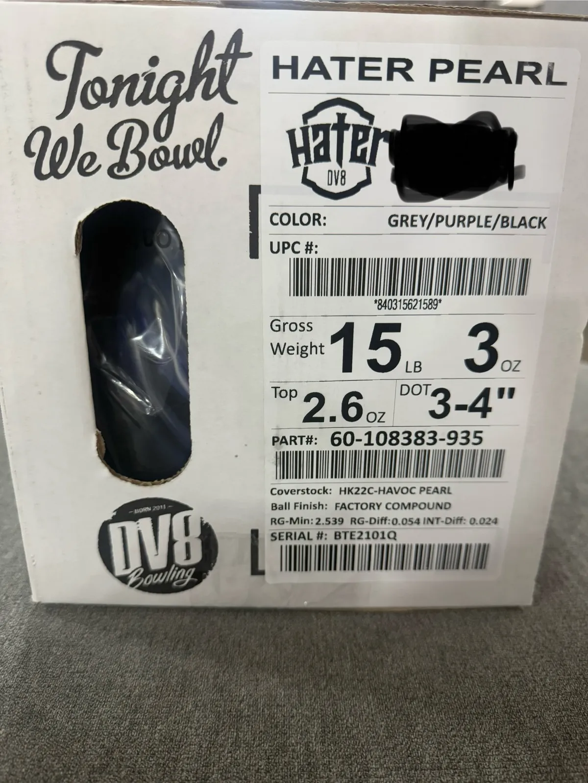 DV8 헤이터펄 15파운드
