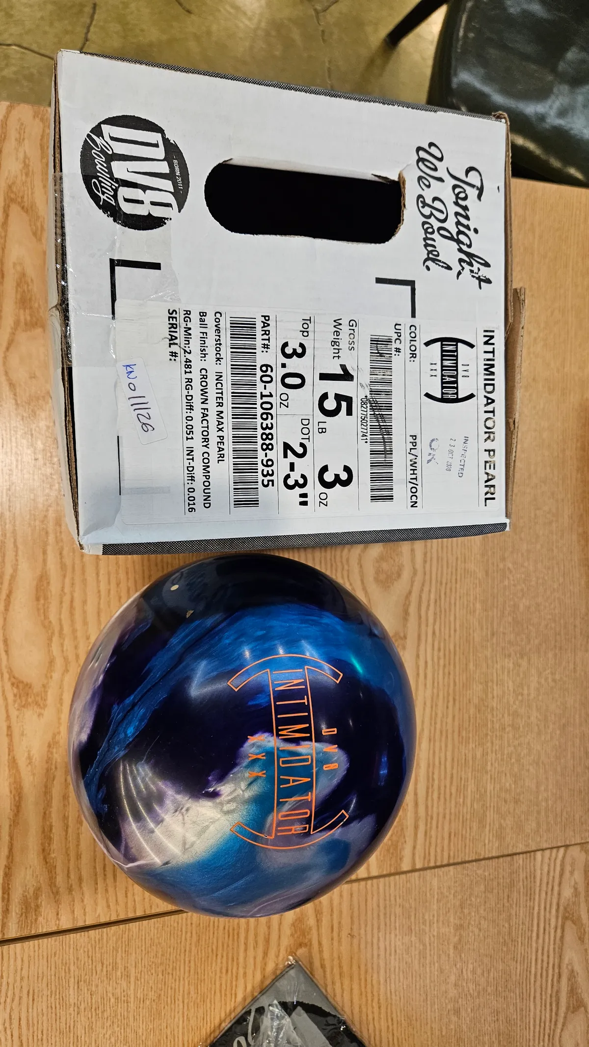 DV8 인티미데이터 펄15P