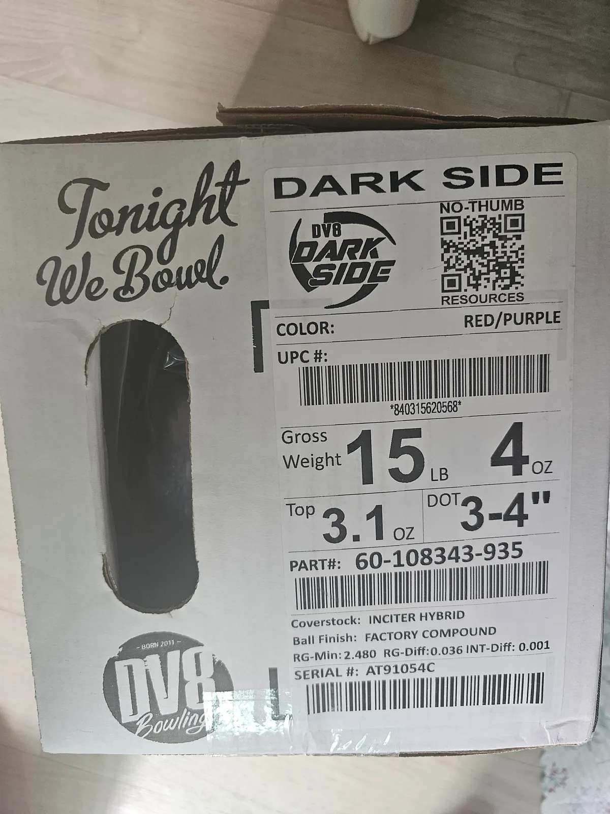 브런스윅 Dark side 