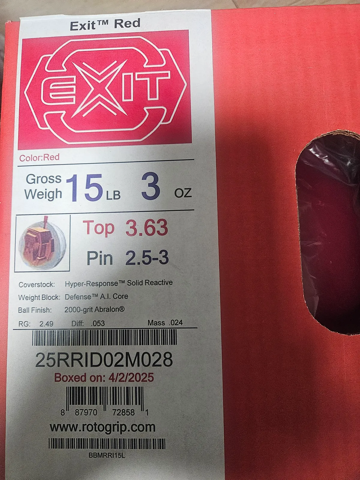 엑시트 레드 팝니다!15P(새것)