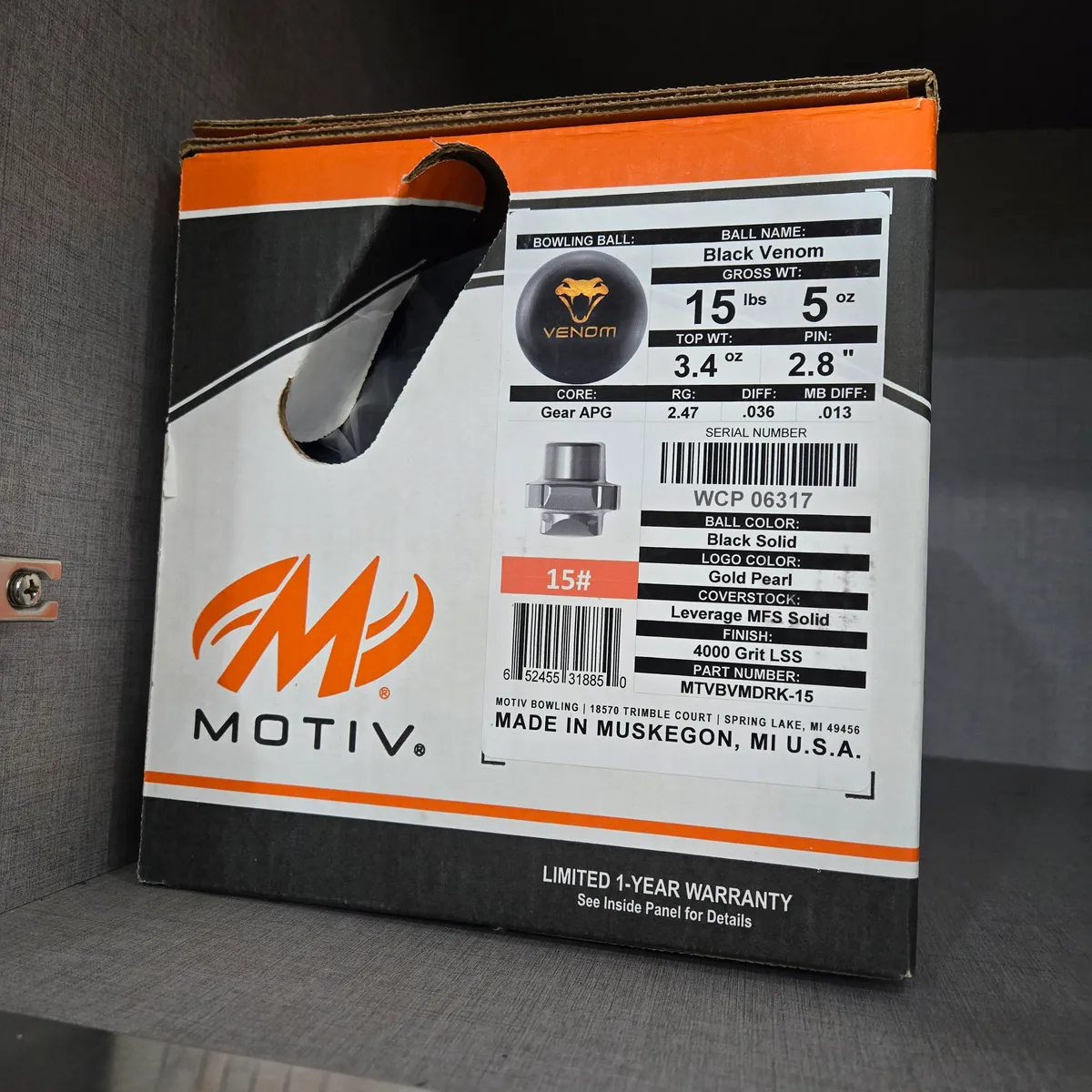 판완)모티브 블랙베놈 15p 공인구 판매합니다.