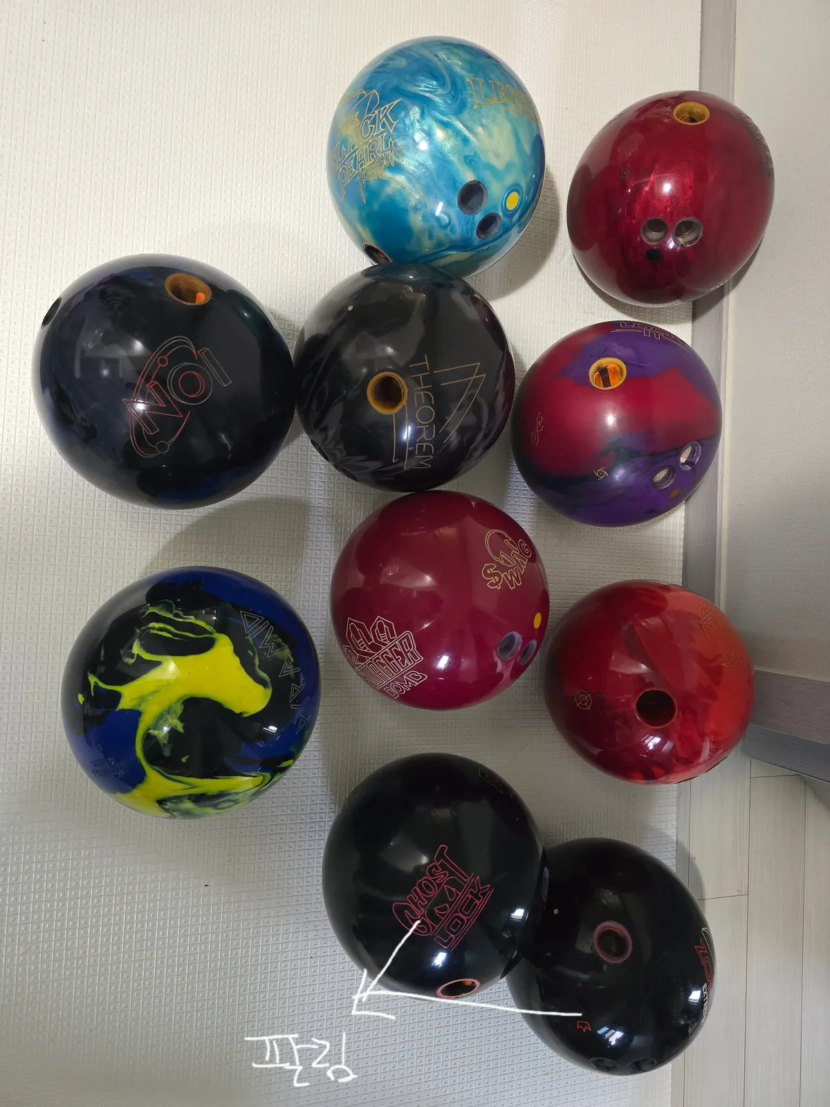 20게임이내 중고15파운드 좋은볼들팝니다~