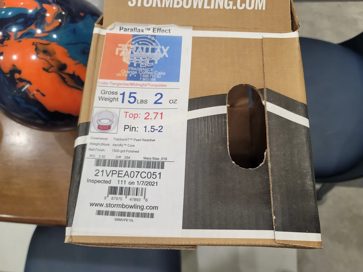 💟스톰 페럴렉스 이펙트 15p 2개 새상품