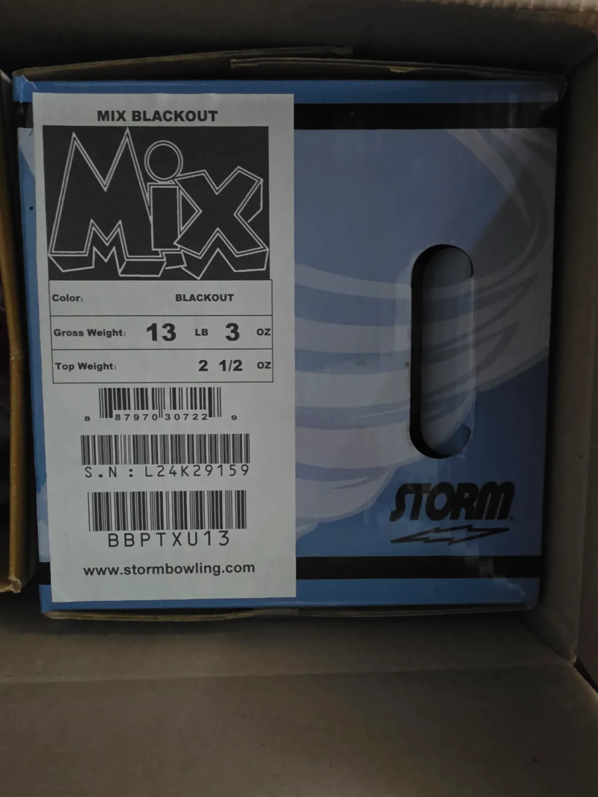 믹스블랙 하드볼 13파운드(판매완료)