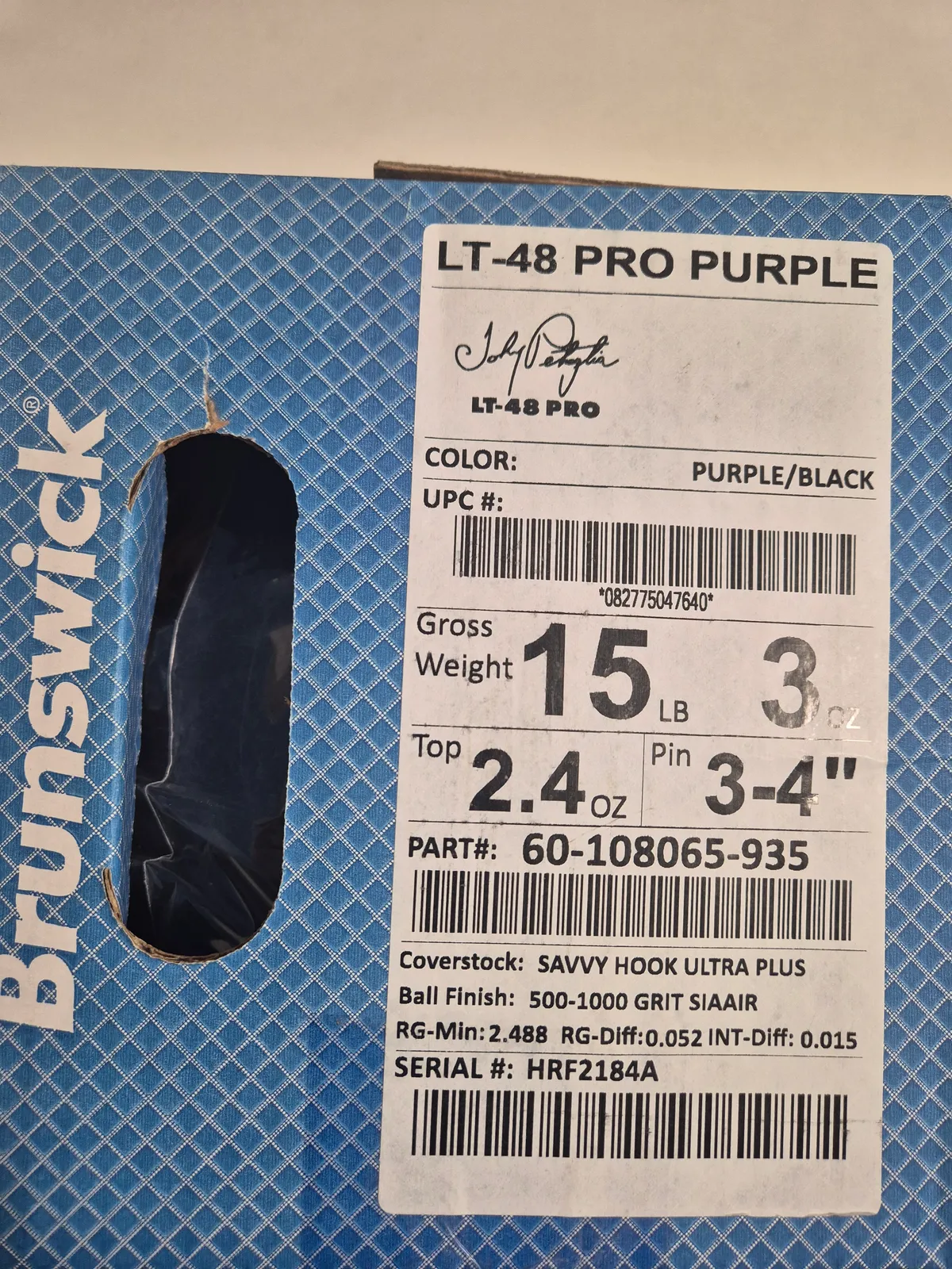 Lt48 프로 퍼플 15P 팝니다