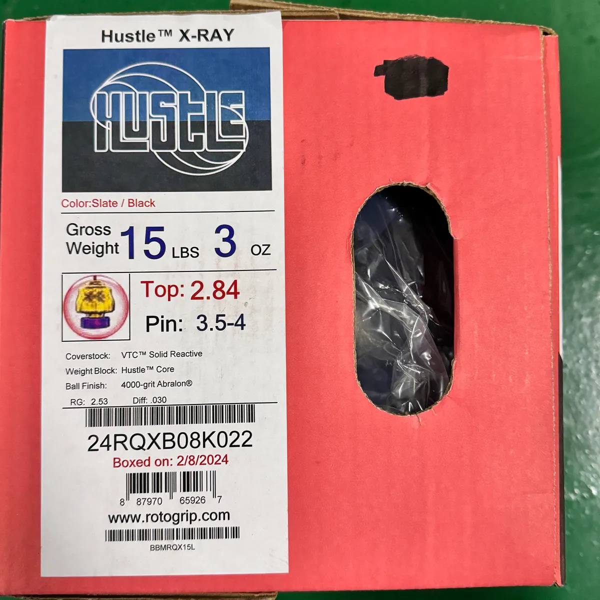 (새볼) 로또그립 허슬 엑스레이(X-ray) 15p