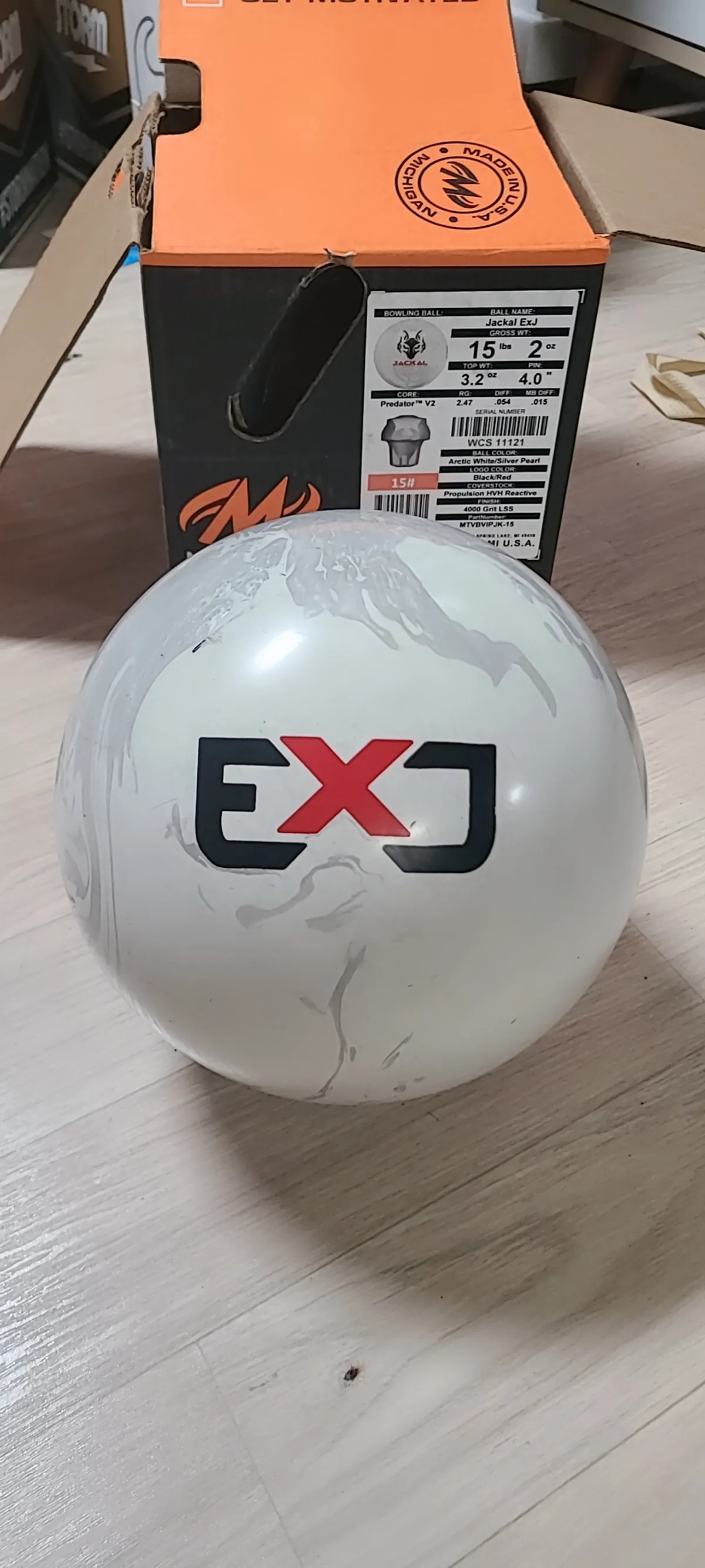 쟈칼ExJ 15p 중고볼(택포)