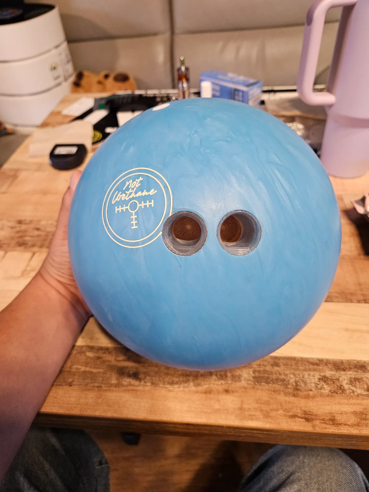 왼손 투핑거 누블루 팔아요~