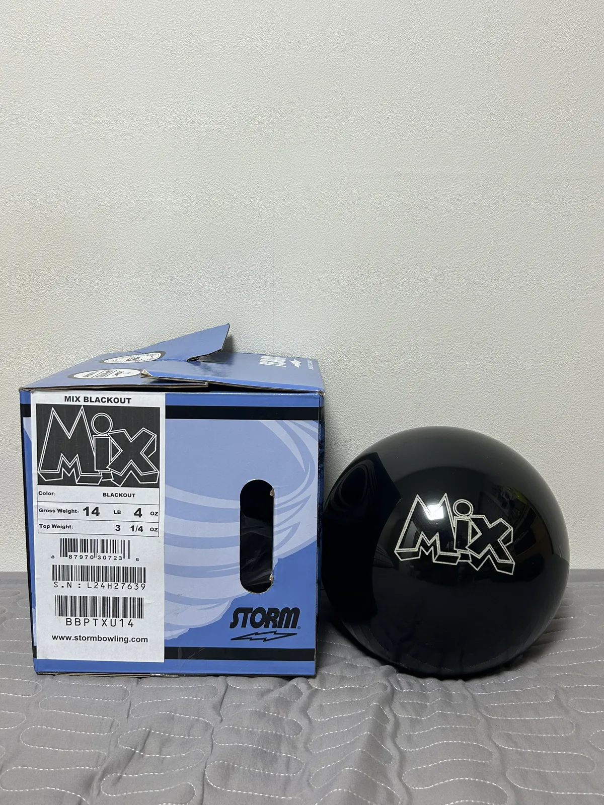 [판매완료] 스톰 믹스 하드볼 (블랙) 14p 