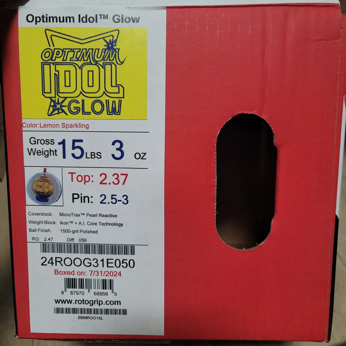 (새볼)로또그립 옵티멈아이돌 글로우 15파운드 팝니다.