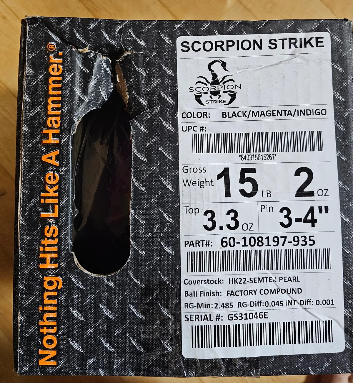 예약중 스콜피온 스트라이크15P