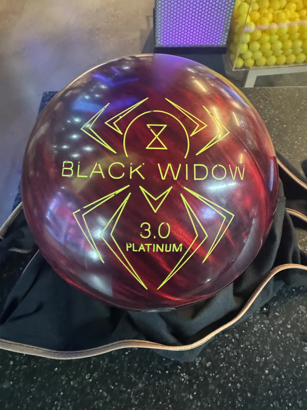 중고) 블랙위도우 3.0 플래티넘 투핑거