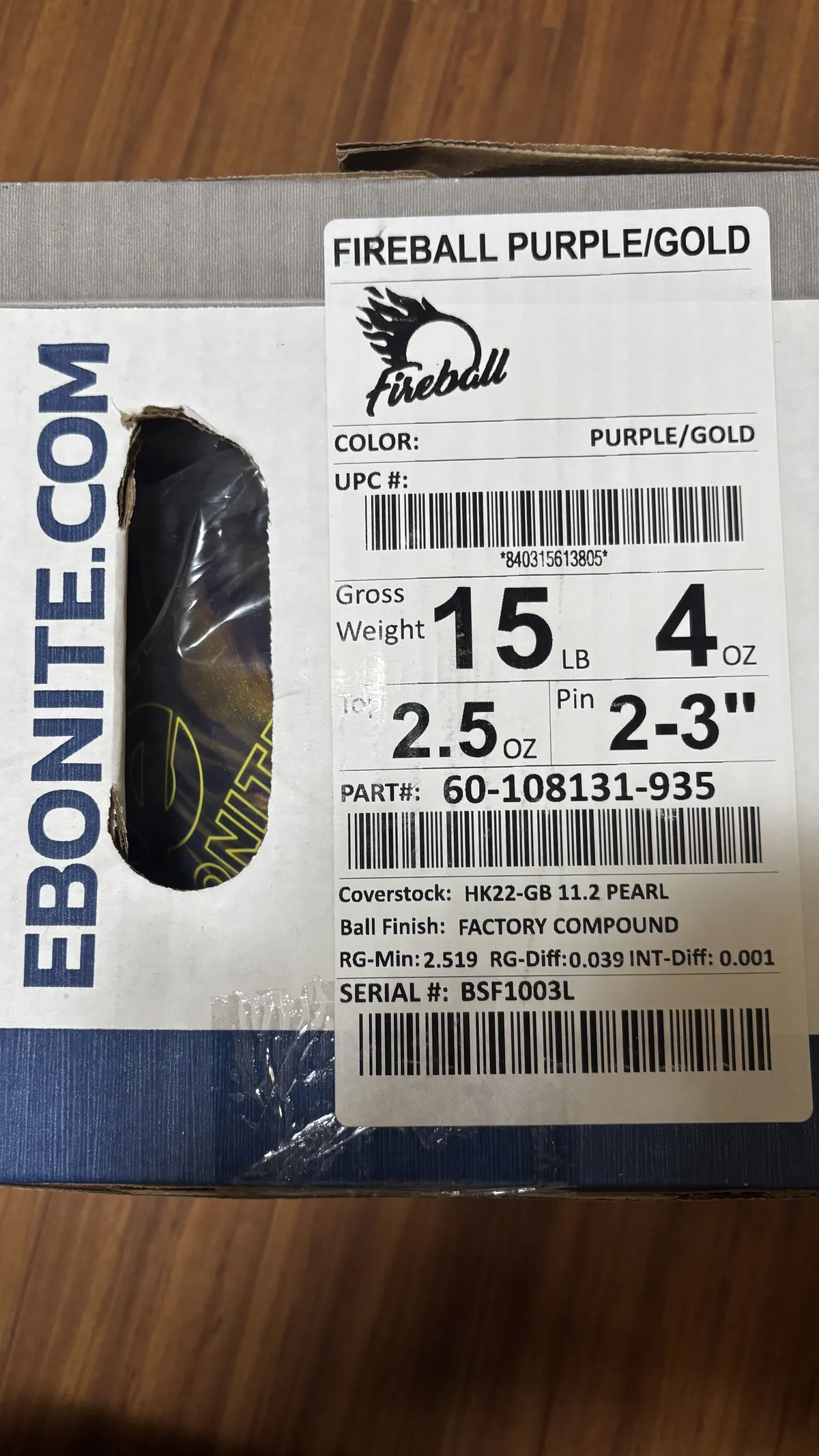 파이어볼 퍼플 골드 15p 팝니다