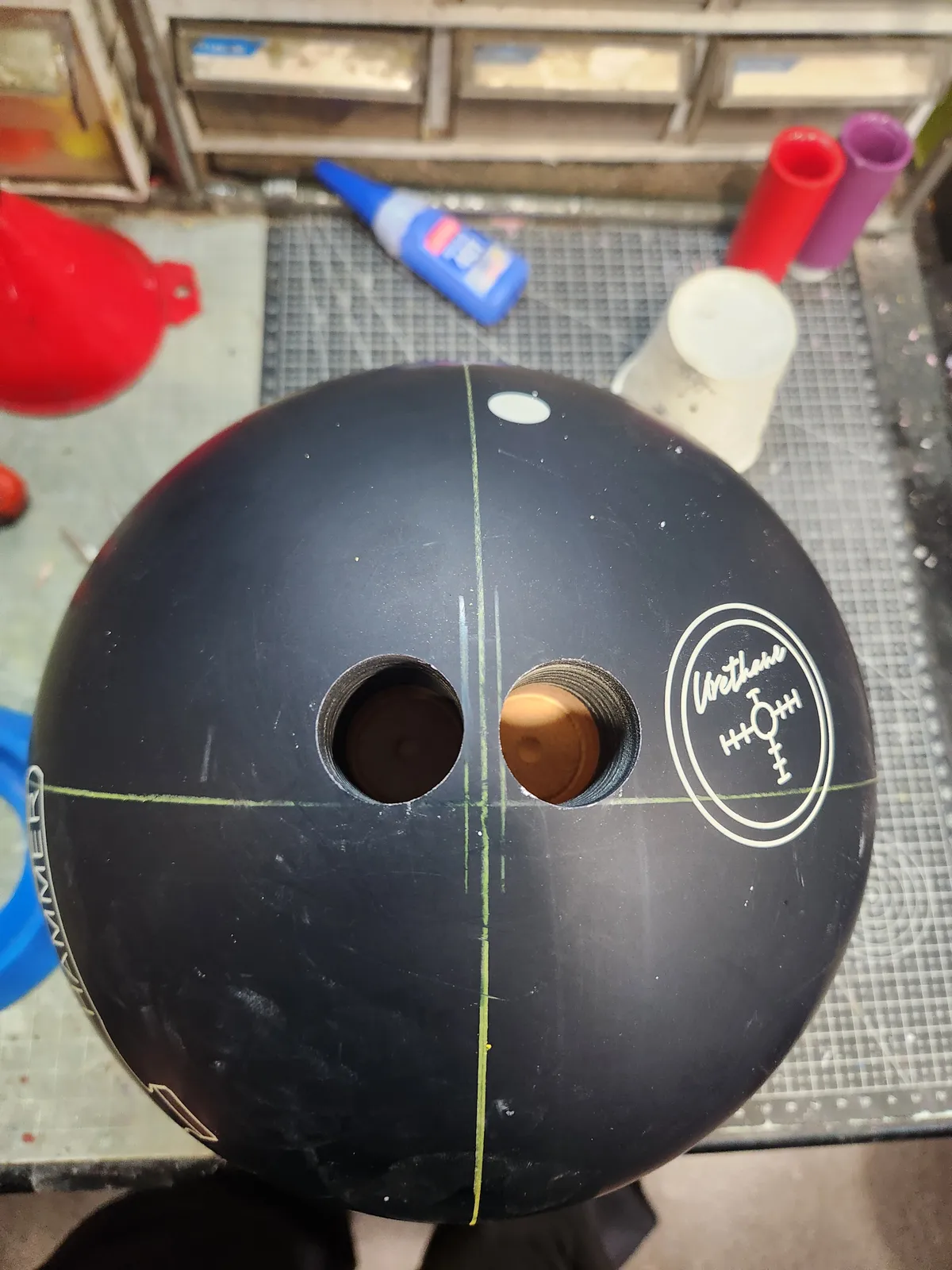 햄머 블랙 솔리드 투핸드 지공 급처