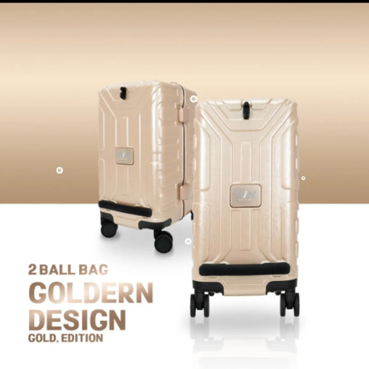 wiw하드케이스 2볼백(골드)택포11