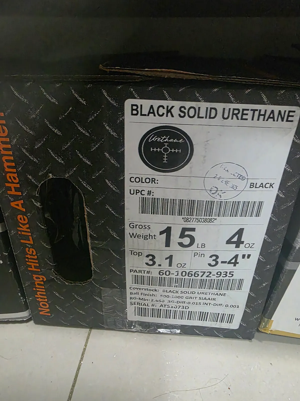 햄머 블랙 솔리드 팜