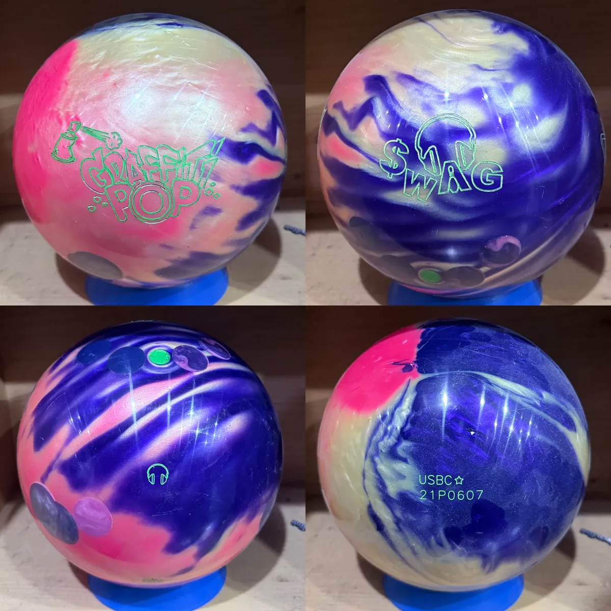 15파운드 플러깅 볼링공 다수 판매