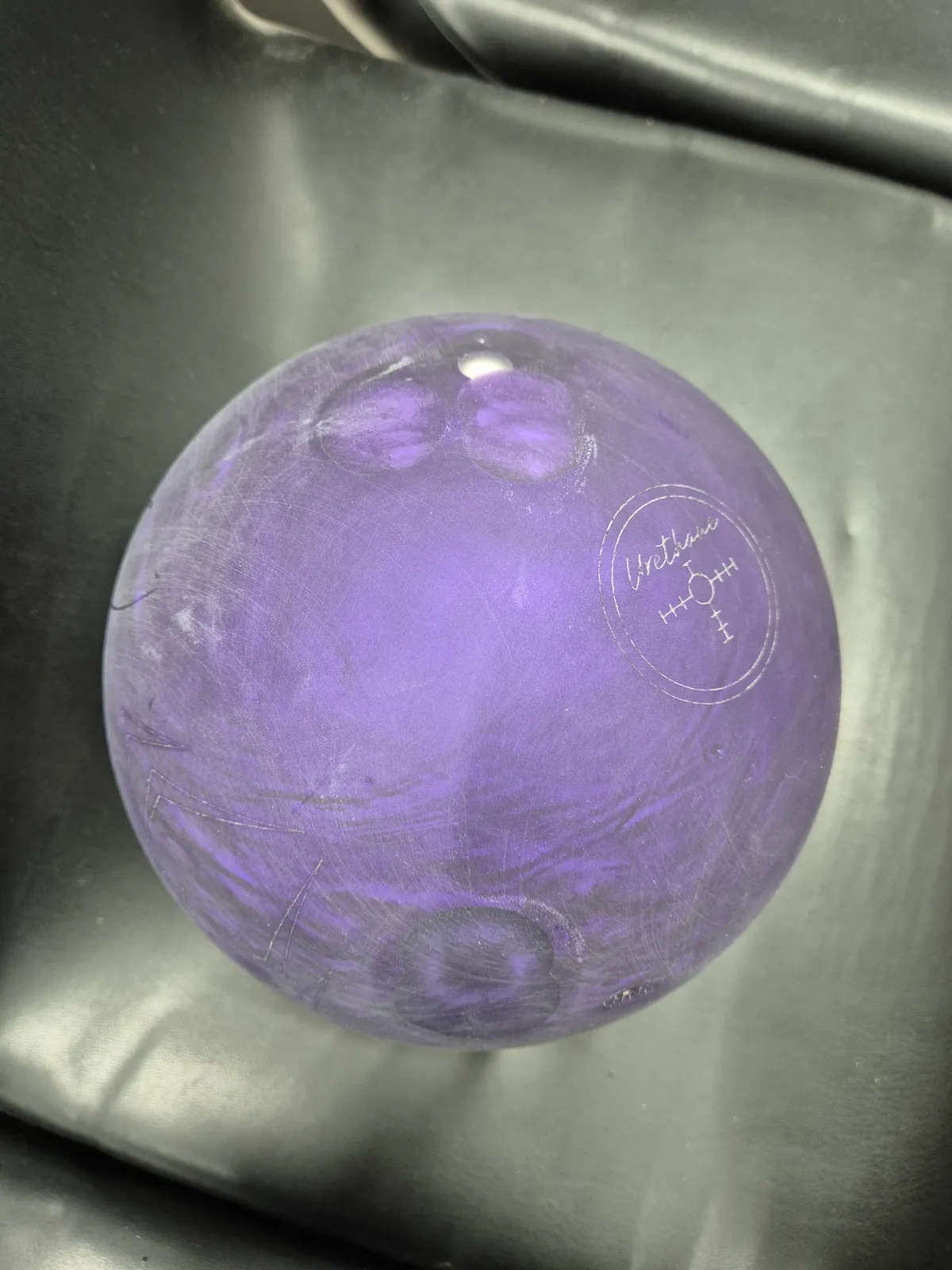 (판매완료)블랙위도우 퍼플 오리지널 우레탄 15파운드