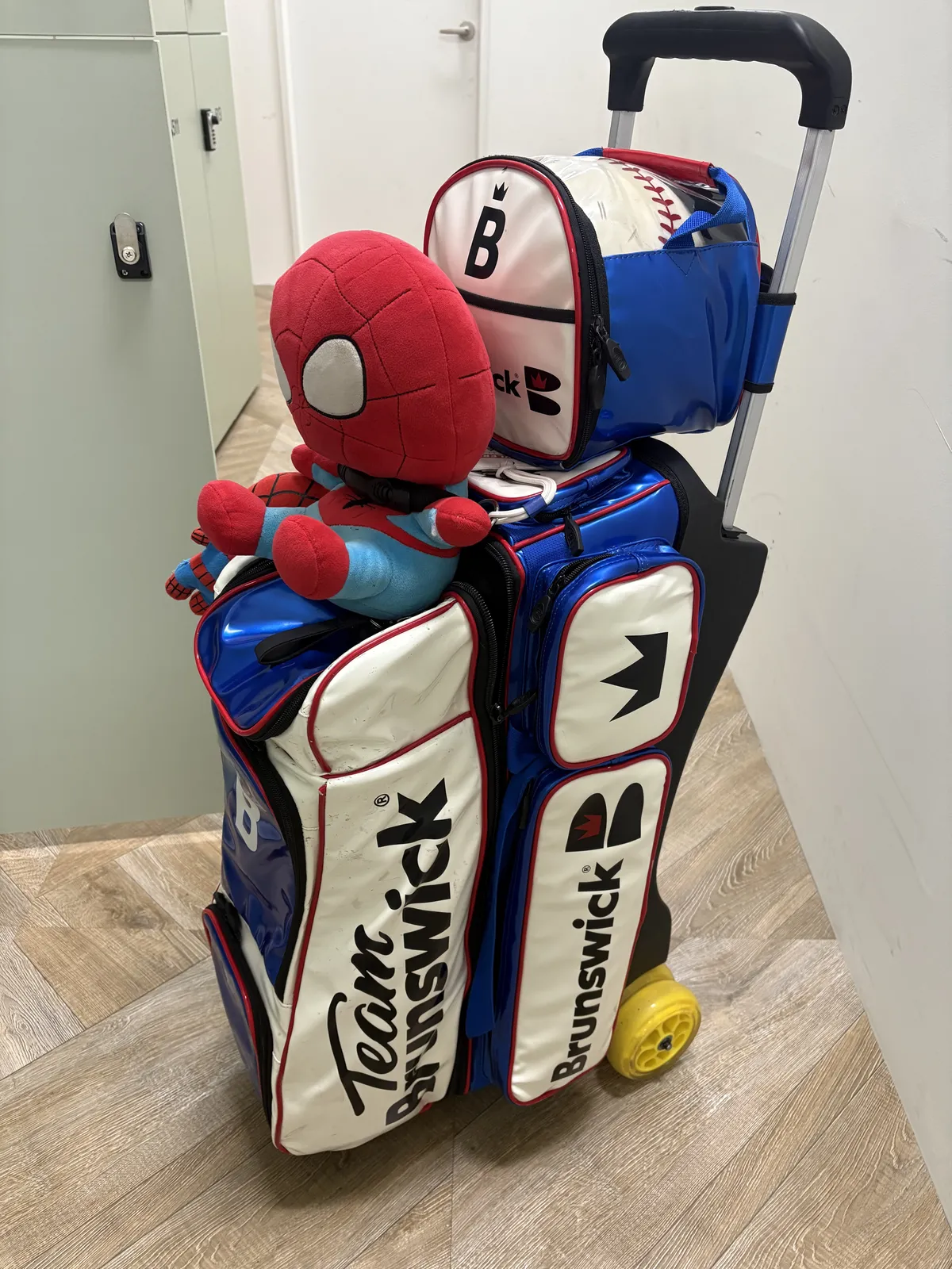 중고 볼백 팝니다 4볼백 브런스윅 에나멜 블루