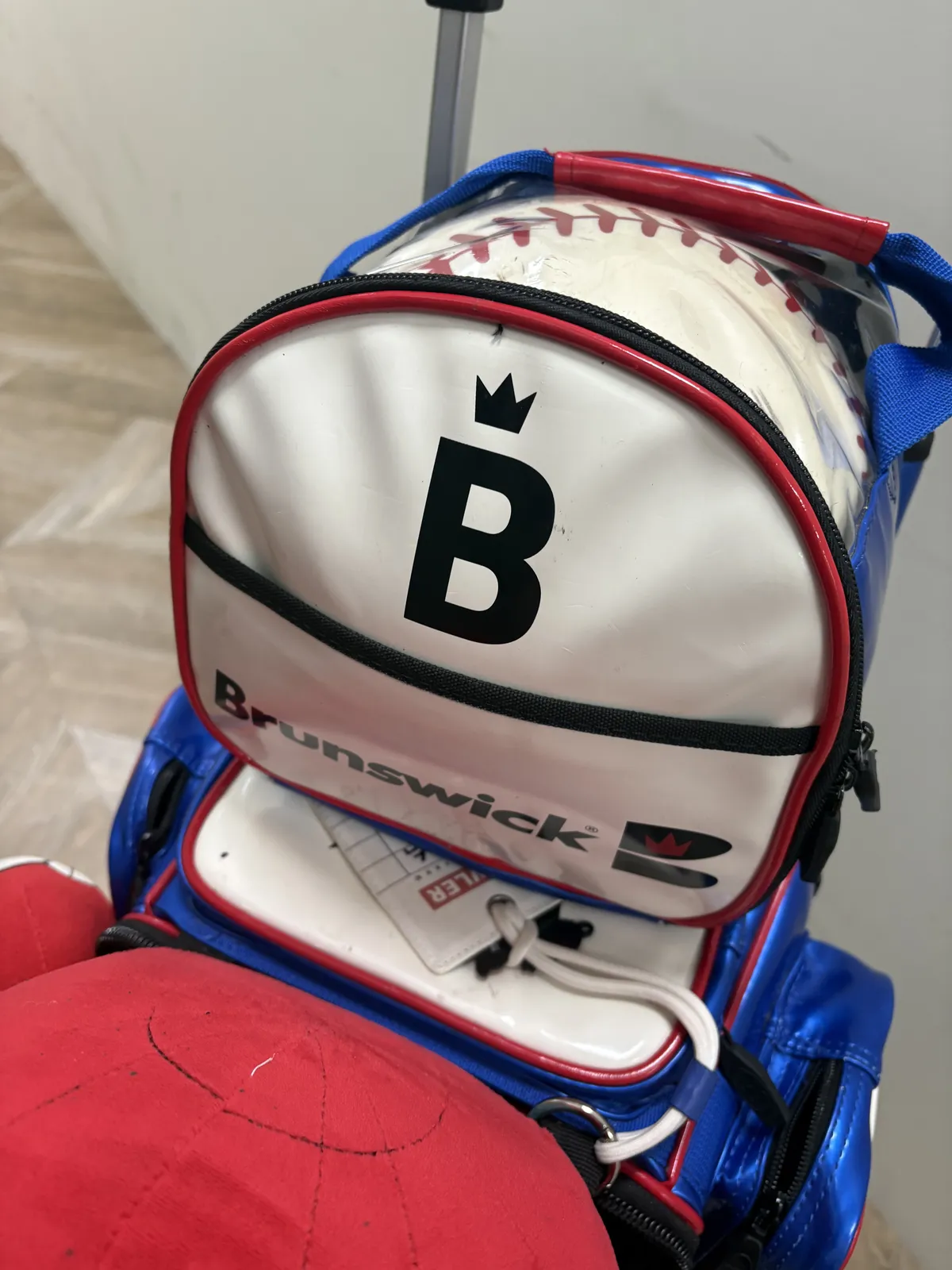 중고 볼백 팝니다 4볼백 브런스윅 에나멜 블루