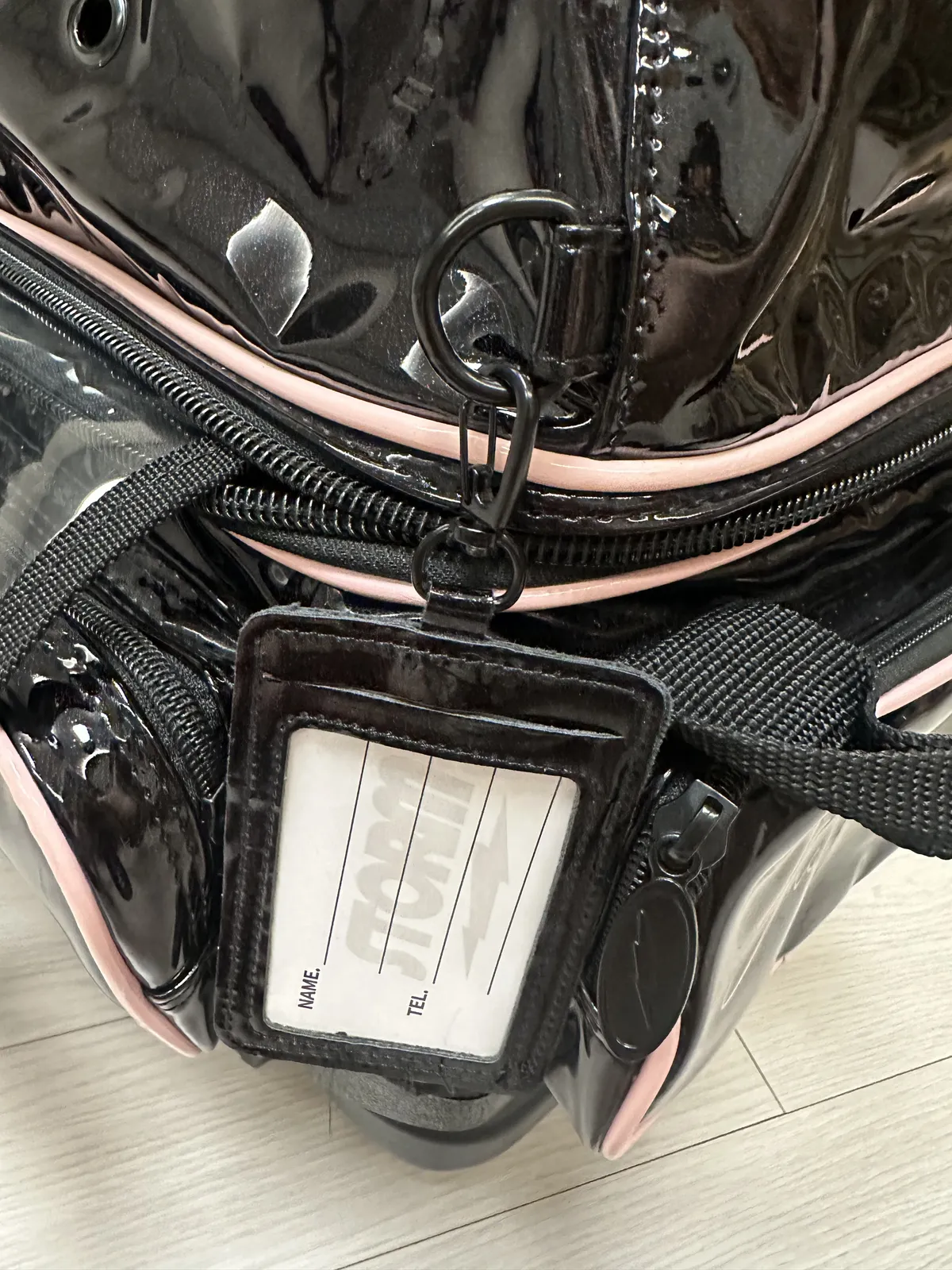 (단종품)스톰 롤링썬더(검정핑크) 쓰리볼백