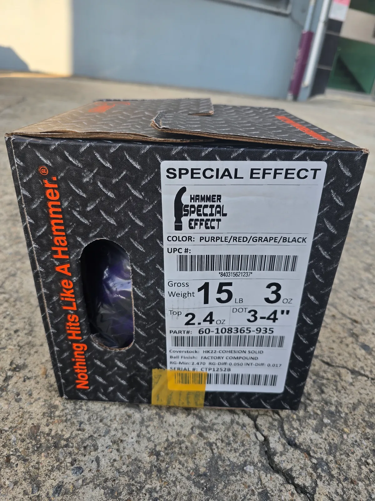 스페셜 이펙트 15파운드 새볼