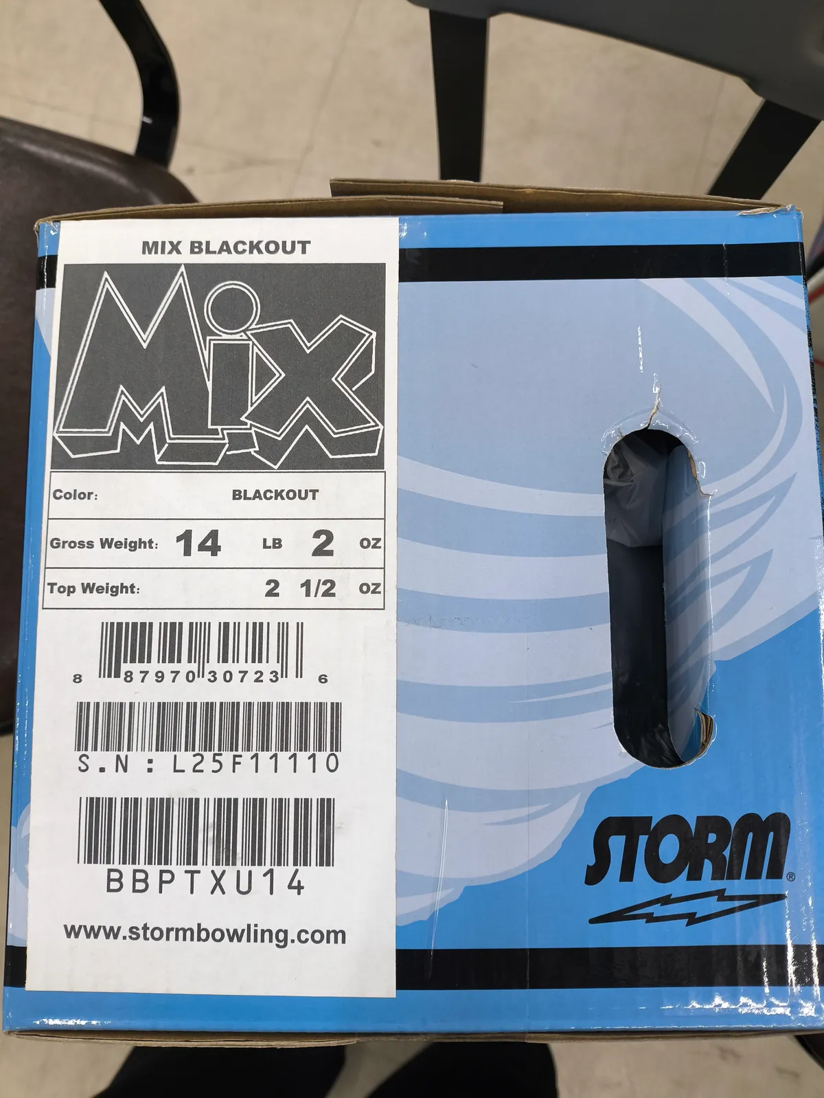 스톰 믹스 블랙아웃 하드볼 팝니다