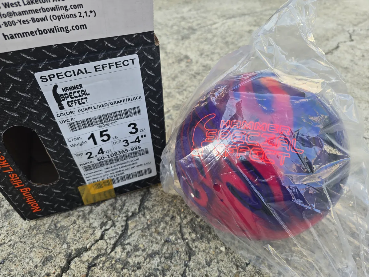 스페셜 이펙트 15파운드 새볼