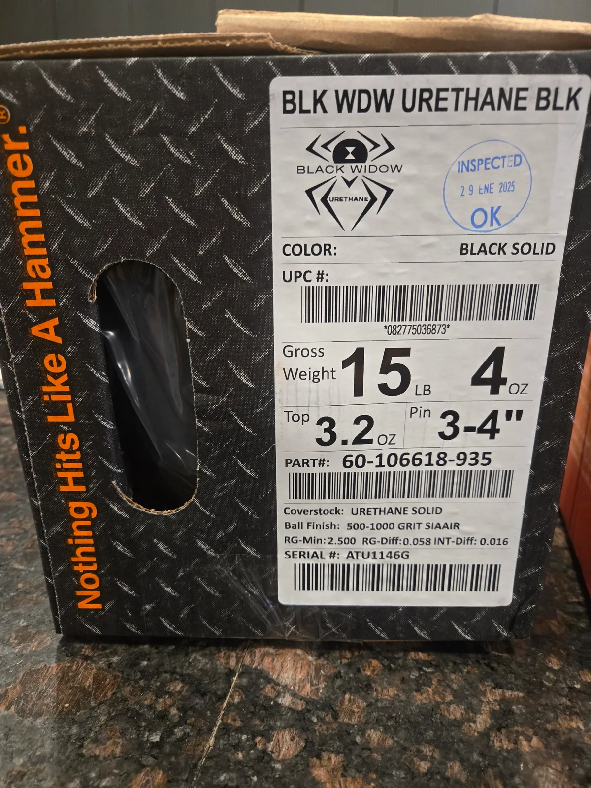 블랙위도우 우레탄 15P