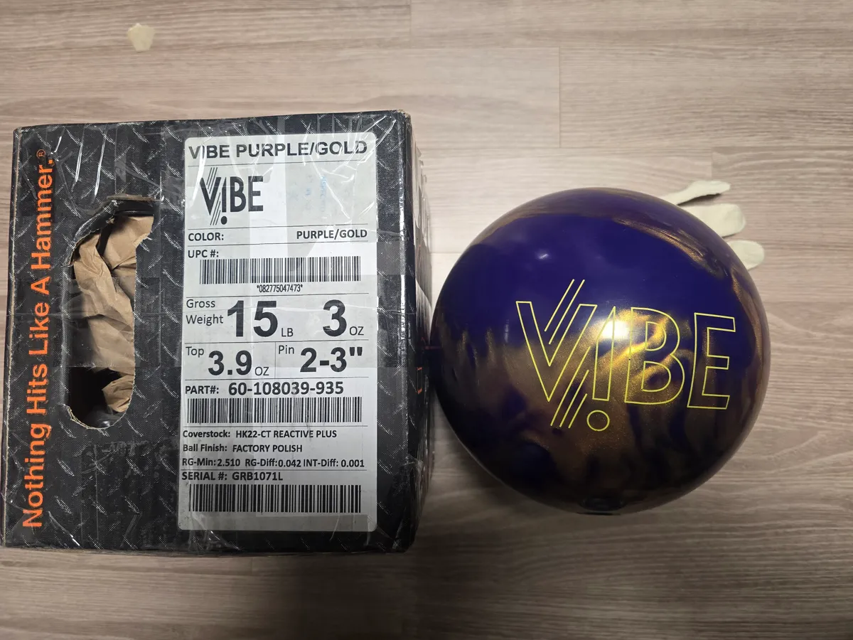 (중고볼)햄머 바이브 퍼플골드 15p 팝니다.