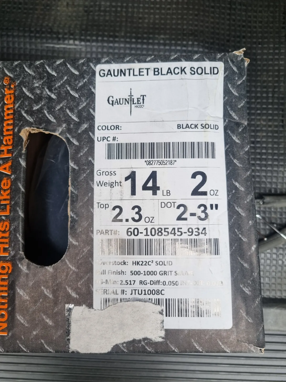 건틀렛블랙솔리드14파운드