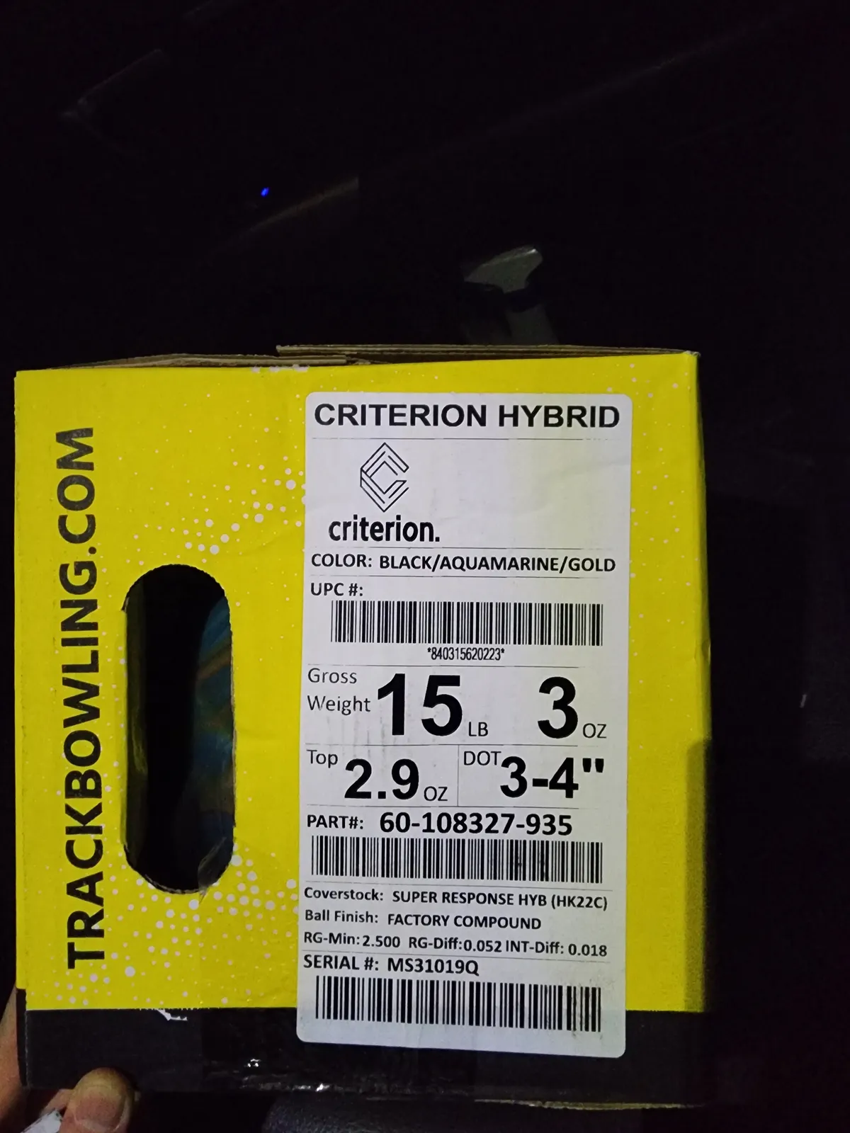 트랙 크리테리온 15p